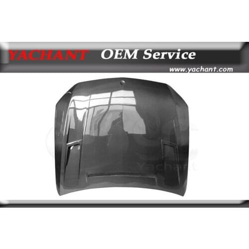 Car-Styling New Carbon Fiber Car Front Hood Bonnet Fit For 2015-2016 MB W205 C63 YC Design Style Hood Bonnet