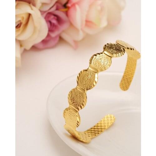 Bangrui Coin Bangle for Men/Women ,Middle Eastern Jewelry Muslim Charm Bracelets,Wholesale Coins Money Sign