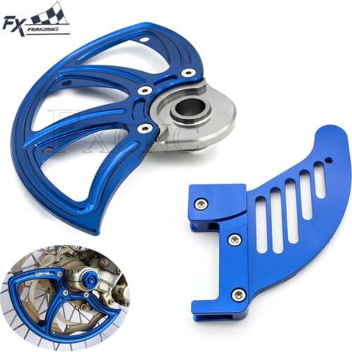 CNC Aluminum Motorcycle Front Rear Brake Disc Guard For SX EXC XC SXF EXCF EXC-F SIX Days 125 250 300 350 450 500 530