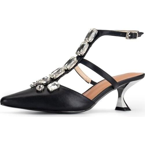 Dipsloot Women's Shoes With A Glass Heel