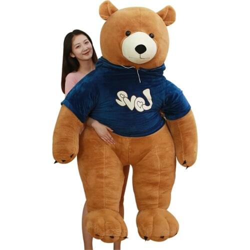 Fancytrader 67'' JUMBO Giant Stuffed Polar Bear Huge Plush LOVE Bear Toy Birthday Valentine‘s Day Gift 170cm 4 Models 3 Sizes