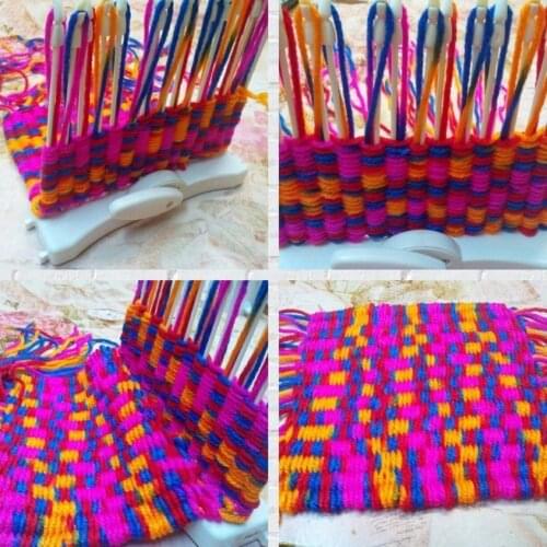 JX-LCLYL New Scarf Knitting Machine Knitting Loom Knit Hobby Tool Kits Craft Needlework