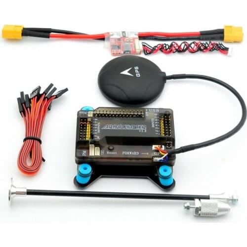 APM 2.8 Flight Controller w/Absorber + NEO M8N GPS + Power Module XT60+ support