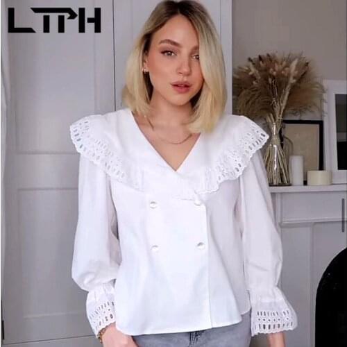 Женские хлопковые рубашки LTPH China At AliExpress