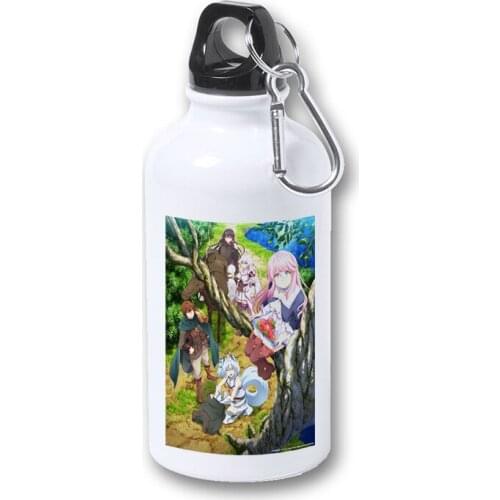 MERCHANDMANIA BIDON METALICO 400ML KAIFUKU JUTSUSHI NO YARINAOSHI bottle metal travel sport picnic fishing hunting custom