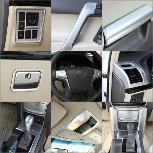 For Toyota Land Cruiser Prado FJ150 150 2010-2018 ABS Four-wheel Drive Adjustment Switch Panel Cover Trim Accessories 1 Pcs