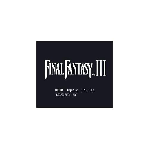 FINAL FANTASY 3 NTSC Version 16 Bit 46 Pin Big Gray Game Card For USA Game Players