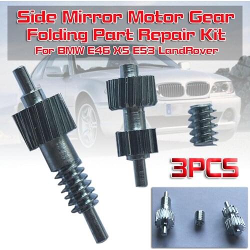 Professional For BMW E46 X5 E53 LandRover Side Mirror Motor Gear Folding Part Repair Kit Car Auto Accessories Araba Aksesuar