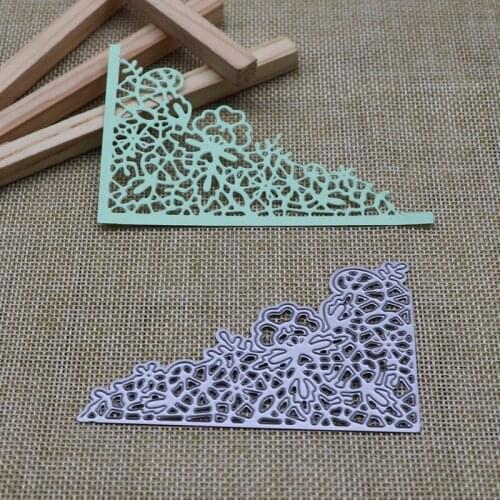 Triangle Edge Frame Metal Cutting Dies Stencils for DIY Scrapbooking Album Decorative Embossing Hand-on Paper Cards