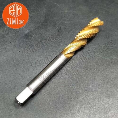 Threading Tool M8*1.25 Spiral Groove Machine Taps For Machining Stainless Steel Screw Tap Threading Machine Tap Drill Hand tools