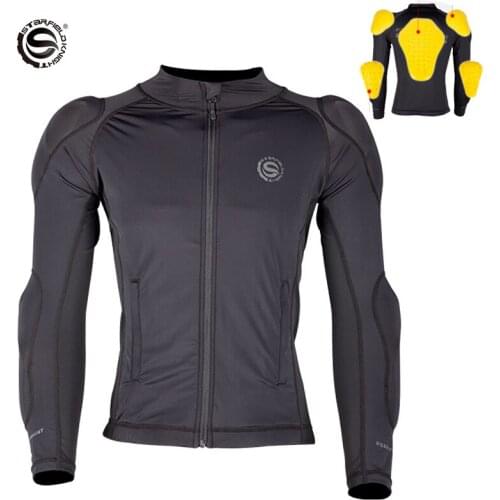 SFK Motorcycle Riding Armor Motorbke Protective Gear Motocross Protection Jacket Motorbike Body Armor Men Moto Armor Black