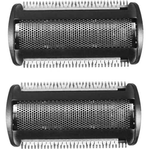 2 Pack Shaver Head Replacement Trimmer for Norelco Bodygroom BG 2024 - 2040 S11 YSS2 YSS3 Series