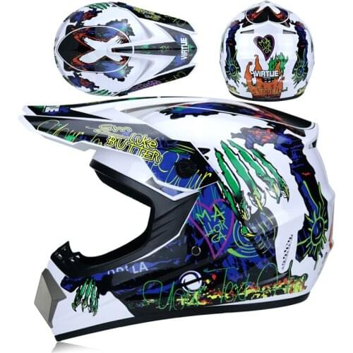 Catazer Bicycle Helmet Children Off-road Helmet Bike Downhill AM DH Cross Helmet Motocross