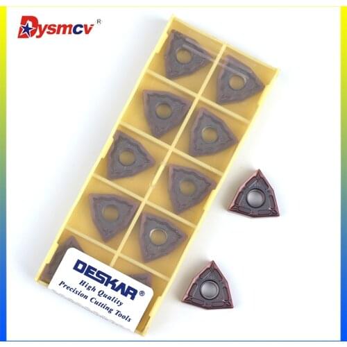 DESKAR WNMG080404 WNMG080408 MA MS JMS MQ HS HA GS LF6018 original high quality carbide blade cylindrical lathe tool