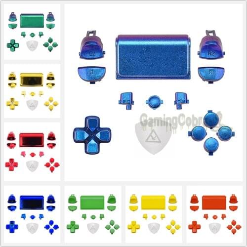 Customized Full Set Buttons L1R1 L2R2 Dpad Home Share Options w/ Tools for PlayStation 4 PS4 Slim PS4 Pro Controller