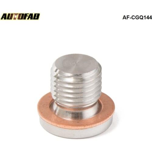 Lambda O2 Oxygen Sensor Exhaust Downpipe Bung Blank Bolt plug M12 x 1.25 AF-CGQ144