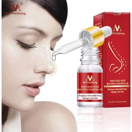 MeiYanQiong Nano Nose Essential Oil Collagen Firming and Moisturizing Nose Serum Reshape Natural Upright Nose Care