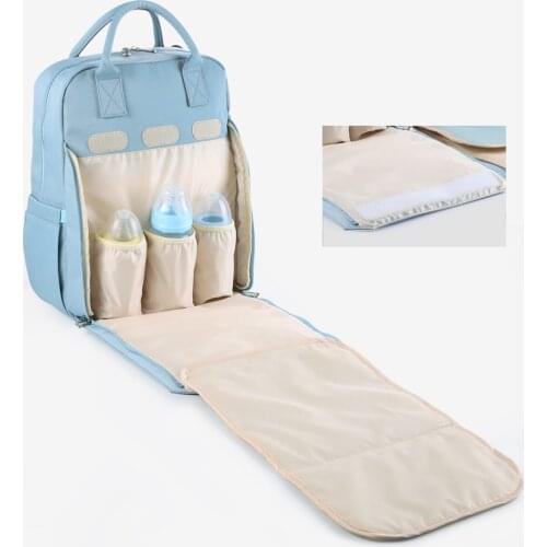 New Fashion Multi-function Mummy Maternity Nappy Bag Large Capacity Waterproof Travel Diaper Stroller Backpack Designer For Moms