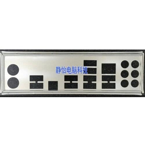 New I/O shield back plate of motherboard for P8P67 LE P8P67-M PRO P7P55D just shield backplate Suitable I/O baffle