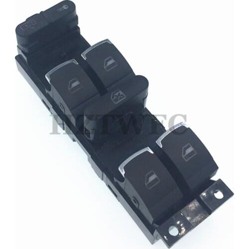 New 3BD959857 For VW Jetta Golf GTI MK4 Passat Left Drivers Side Master Window Control Switch Button B5 3BD 959 857