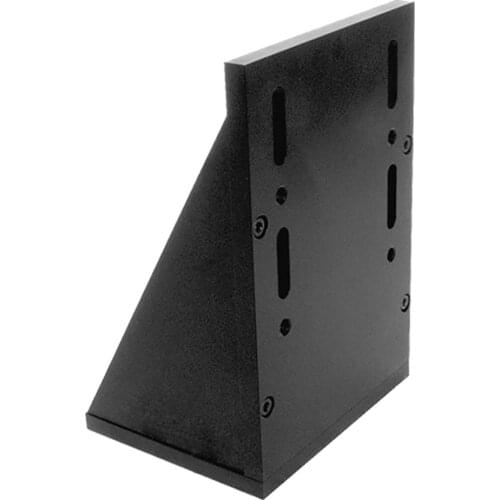 Optical Right Angle Mounting Plate Experimental Platform Adapter Vertical Fixed Block L Type Vertical Translation Stage Bracket