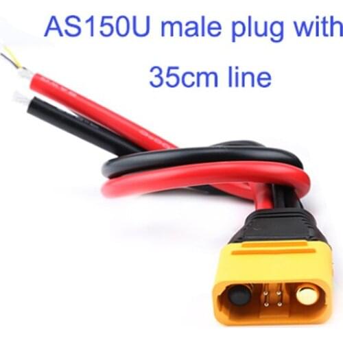 AS150U Plug Connector w/ Resistance Male/Female For RC Model DI