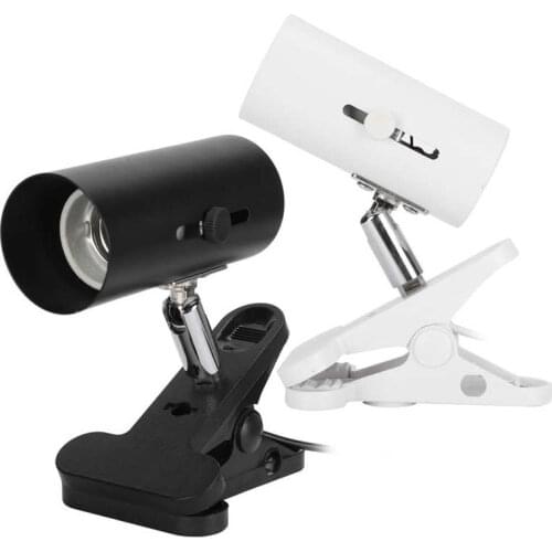 Reptile Sun Basking Lamp Clip on Bracket Rotatable Heat Light Holder with Clamp Turtle Lamps US Plug 110V
