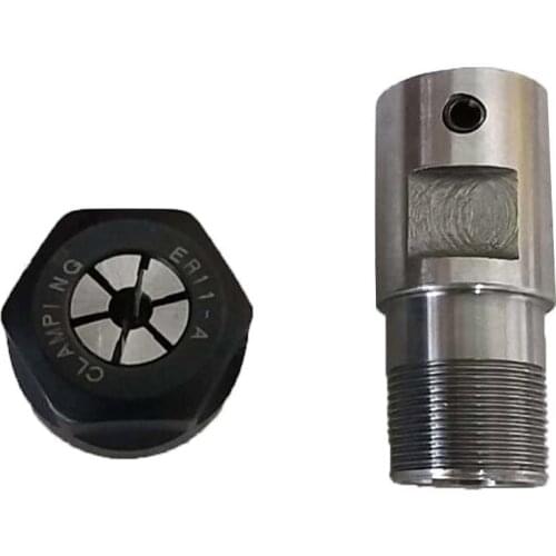 Spindle machine tool clamping rod shaft hole5/6/8mm motor lengthened clamping knife engraving machine drill Collet ER11-(1-7)