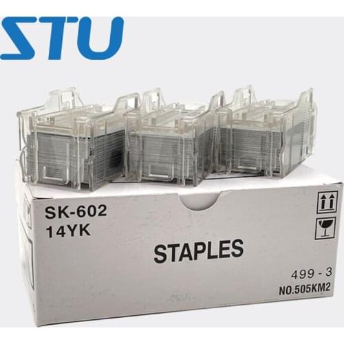 SK-602 1Lot 3PCS 5000 Staples New Staple Cartridge-Box for Konica Minolta bizhub C458 C558 C658 BH C458 C558 C658 FS-527