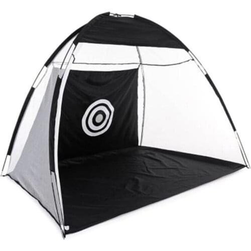 3m Foldable Golf Hitting Cage Training Aids Indoor Outdoor Sports Golf Cage Swing Trainer Chipping Net