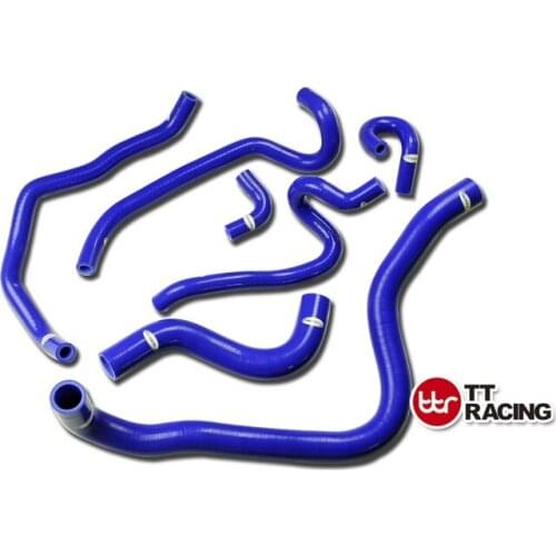 TT1305CBL- Honda Accord CF4/CL1 SIR/T Silicone Radiator Coolant Hose Kit 97 98 99 00 01 Blue