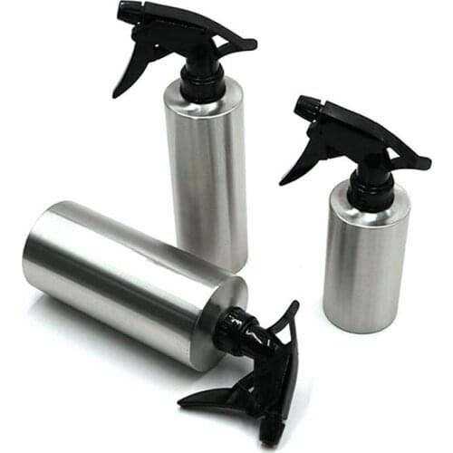 Watering Vase Stainless Steel Cylindrical Range Atomization Adjustable Non-slip Bottom Disc Design Sand Texture Watering Can