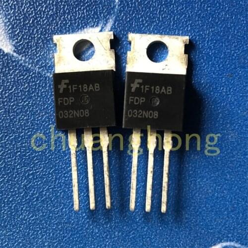 1pcs/lot FDP032N08 Original brand new High current triode Field effect MOS tube TO-220