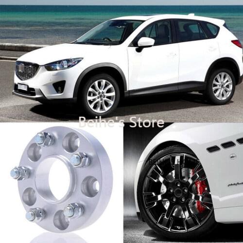 2pcs 25MM 5x114.3 67.1CB Car Hubcenteric Wheel Spacer Adapters For Mazda cx-5