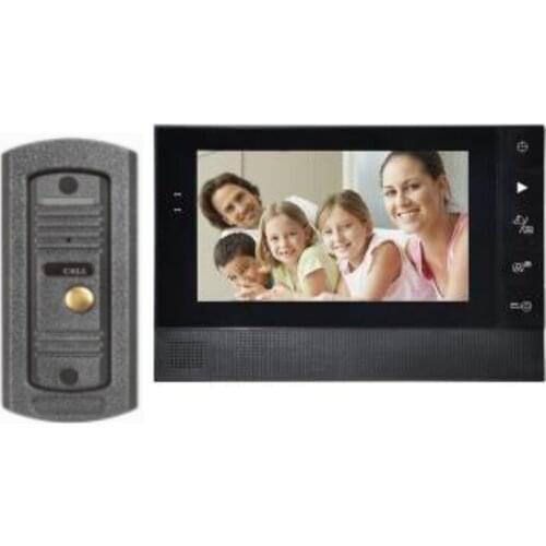 7 Inch Video Door Phone Rain-Proof Two Way Intercom Video Doorbell