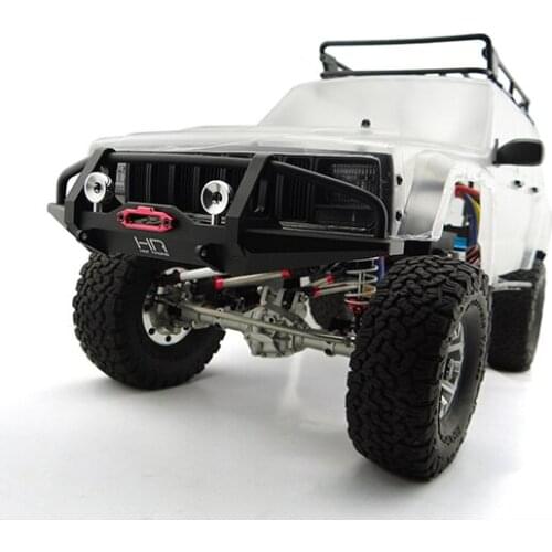 Aluminum Front Bumper with Winch Mounts for 1/10 TRAXXAS Trx-4 TRX4 SCX10 II 90046 90047
