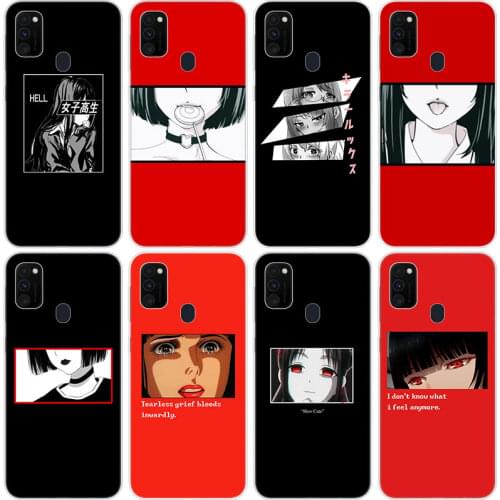 Sad Japanese Anime Aesthetic Case for Samsung Galaxy M11 M10S M01 M21 M31S M51 A01 J2 Core A21 A42 J6 A6 A8 Plus A7 2018 Cover