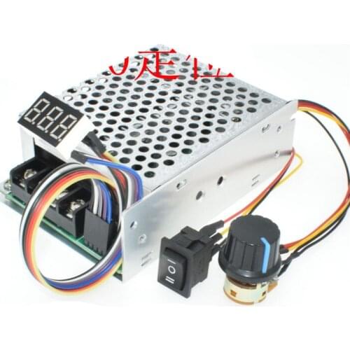 DC10V-55V 40A High power forward and reverse motor governor speed controller Digital scale tachometer