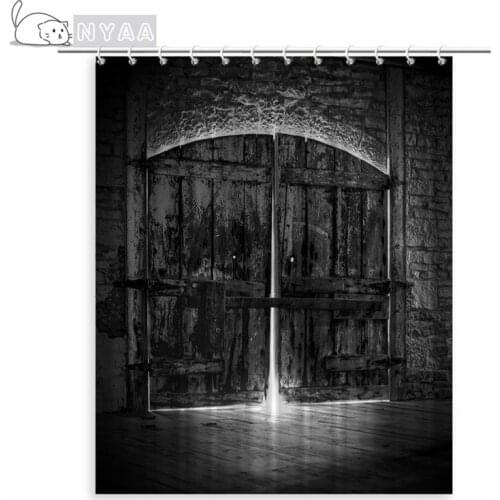 Halloween Home Decor Curtains Polyester Waterproof Shower Curtain Set With Hooks Living Room Decorative Screen douchegordijn 3d