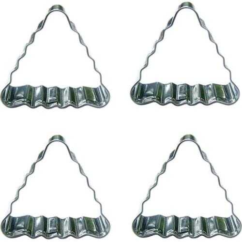 Pyramid shape 4 piece cookie cutting molds, baking tools, cake decorating soft candy tools