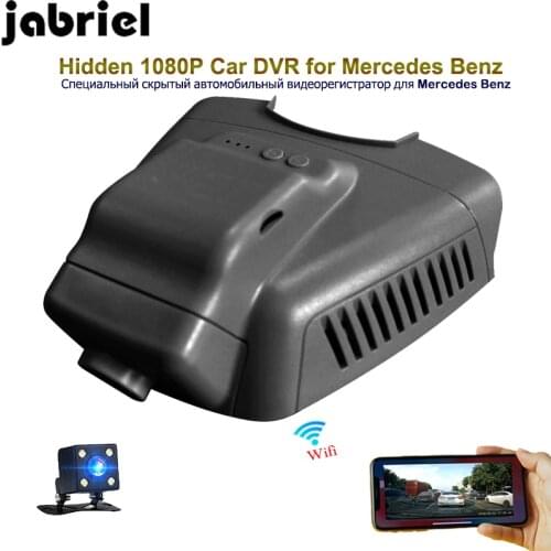 Jabriel wifi hidden 1080P car dvr auto driving recorder dual lens for 2013 2014 2015 Mercedes Benz E180 E200 W212 W211 general