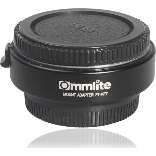 Commlite CM-FT-MFT Electronic Auto Focus Lens Mount Adapter Ring for Canon Olympus M4/3 Series DSLR Camera r25