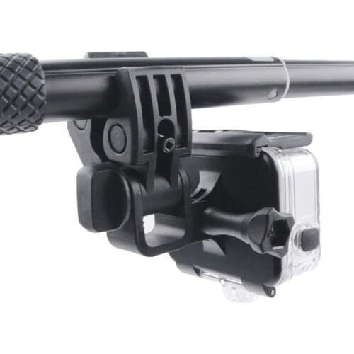 Clamp Mount Connecting Adapter Kit with Waterproof Back Cover for GoPro HERO6 /5