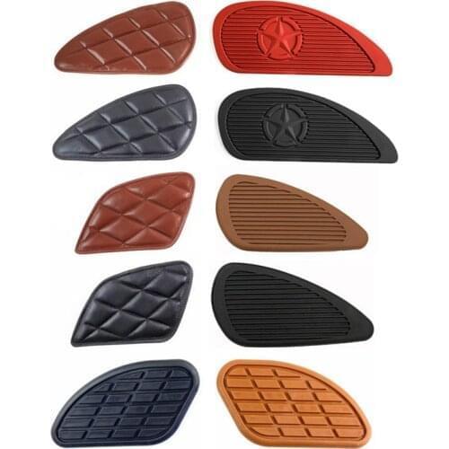 Retro parts motorcycle gas fuel tank protection sticker decal tank pad moto protector cover car-styling moto stickers decoration