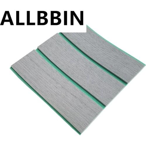 EVA yacht outdoor equipment adhesive floor mats various colors and styles anti-slip mats light gray + green Boat Flooring Sheet