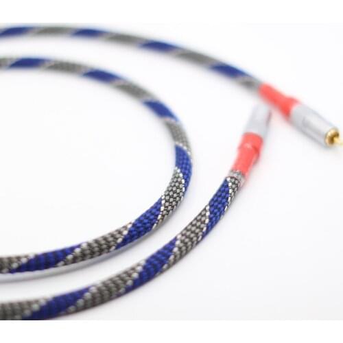 New 8N OFC Ortofon Hifi Coaxial Cable High Quality DAC 75ohm hifi Digital RCA Cable