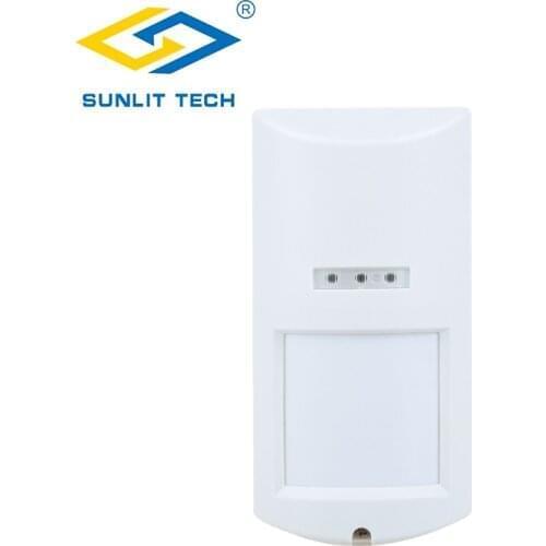 Outdoor Wireless PIR Sensor 433MHz 1527 Code Anti-thief Infrared Dual PIR Motion Detector For Smart Home Wifi GSM PSTN System