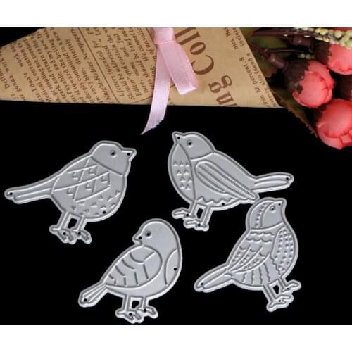 Birds Cutting Dies Stencils Scrapbook Album Embossing Paper Card DIY Craft Decor E56C