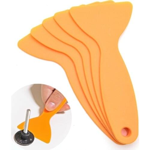 5pcs Plastic Scraper Ice Cleaning Sticker Film Installation Tool Window Windshield Snow Shovel Glass Water Remove Wiper Squeegee