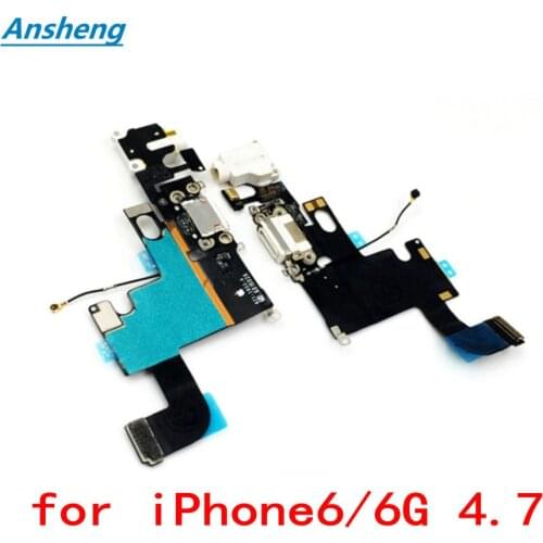 USB Charger Charging Dock port Connector Board Flex Cable For iPhone 6 6s 6plus 6splus iPhone6 iPhone6s iPhone Smartphone